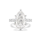 Brilliant Pear-Shape Solitaire Ring