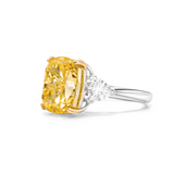 Sunlit Majesty Cushion-Cut Ring