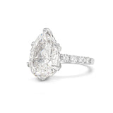 Brilliant Pear-Shape Solitaire Ring