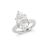 Brilliant Pear-Shape Solitaire Ring