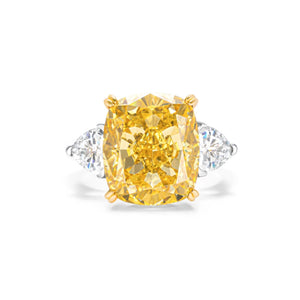 Sunlit Majesty Cushion-Cut Ring